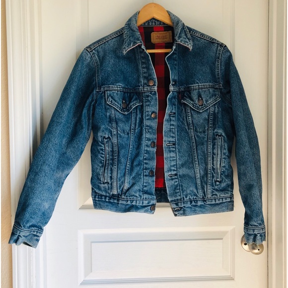 cotton lined denim jacket